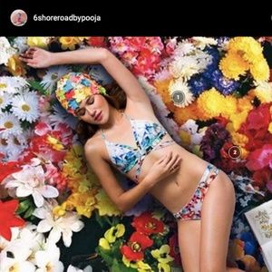 Pooja La Playa Top (Cuban Floral) by 6 Shore Road